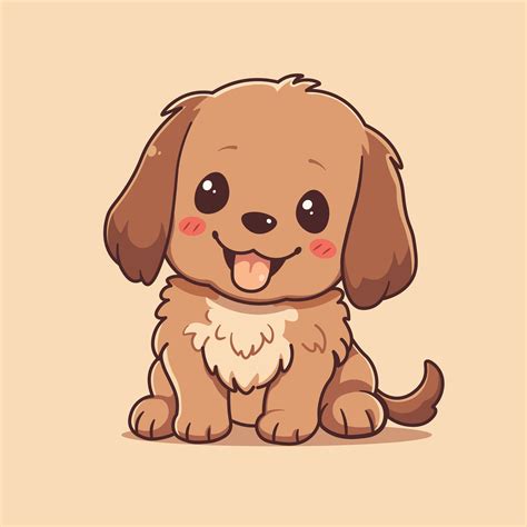 Cute Dog Illustration