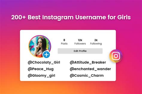 Cute Names For Insta Id Girl