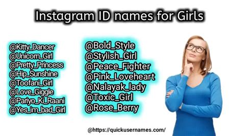 Cute Names For Instagram Id
