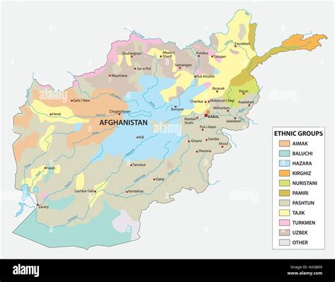 Demographic Map Of Afghanistan