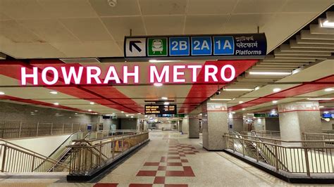 Depth Of Howrah Metro Station