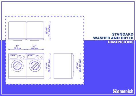 Depth Of Washer And Dryer