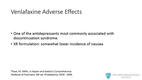 Desvenlafaxine Side Effects