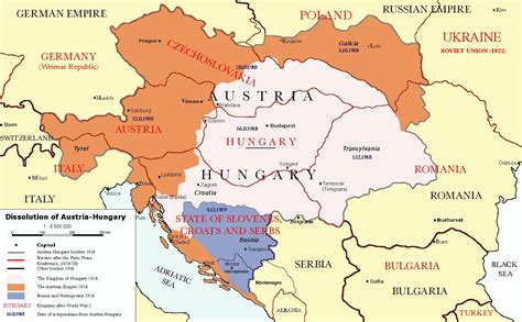 Detailed Map Of Austria Hungary