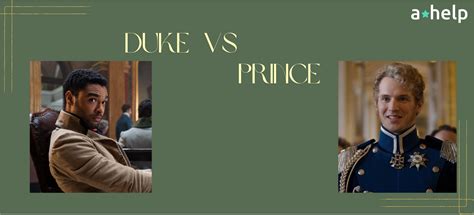 Difference Between Duke And Prince