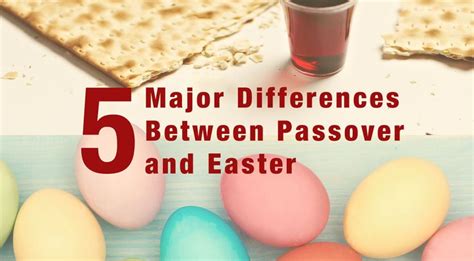 Difference Between Easter And Passover
