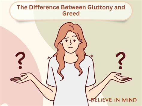 Difference Between Greed And Gluttony