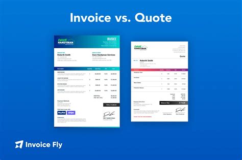 Difference Between Quotation And Invoice
