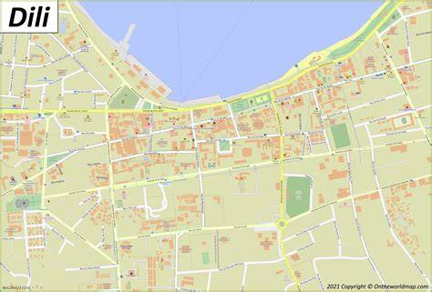 Dili City Map