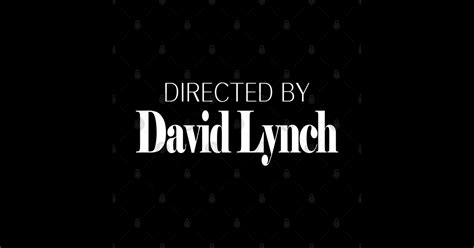 Directed By David Lynch Sticker