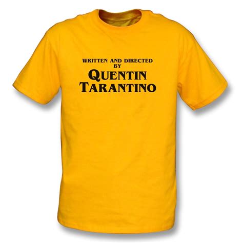 Directed By Quentin Tarantino T Shirt