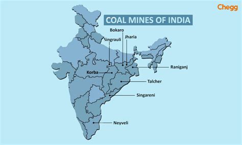 Distribution Of Coal In India Class 10