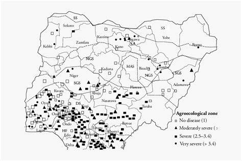 Distribution Of Crops In Nigeria Primary 6