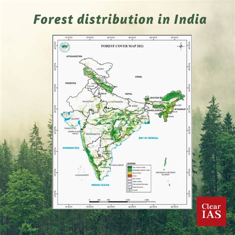 Distribution Of Forest In India