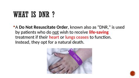 Dnr Meaning In Medical