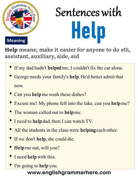Does It Help Meaning