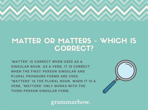Does It Matter Correct Grammar