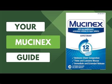 Does Mucinex Give You Diarrhea