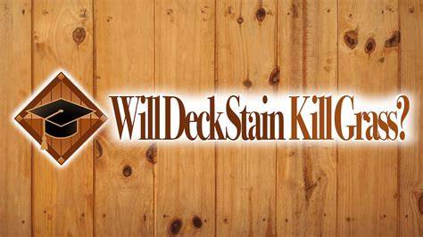 Does Stain Kill Grass