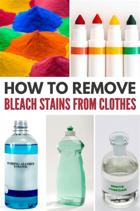 Does Stain Remover Have Bleach