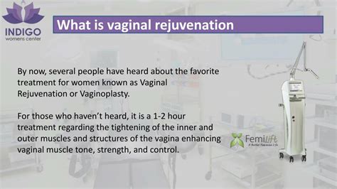 Does Vaginal Rejuvenation Work