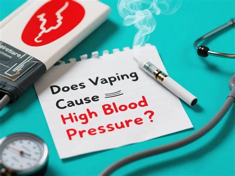 Does Vaping Cause High Blood Pressure