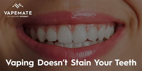 Does Vaping Stain Your Teeth