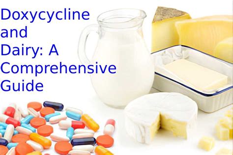Doxycycline And Dairy