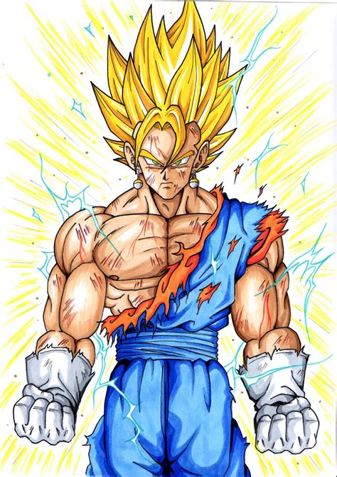 Dragon Ball Z Vegito Drawings