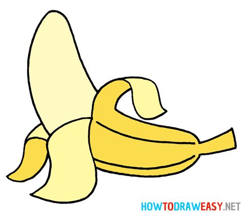 Drawing Of Banana