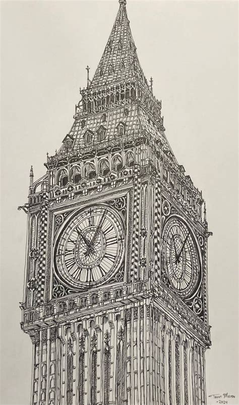 Drawing Of Big T