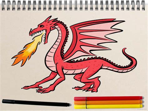 Drawing Of Dragon