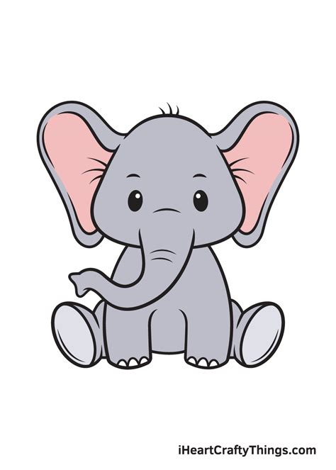 Drawing Of Elephant