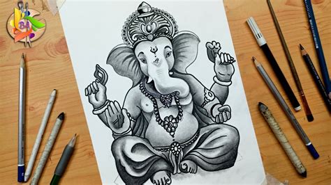 Drawing Of Ganesh Ji