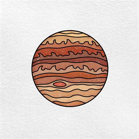 Drawing Of Jupiter