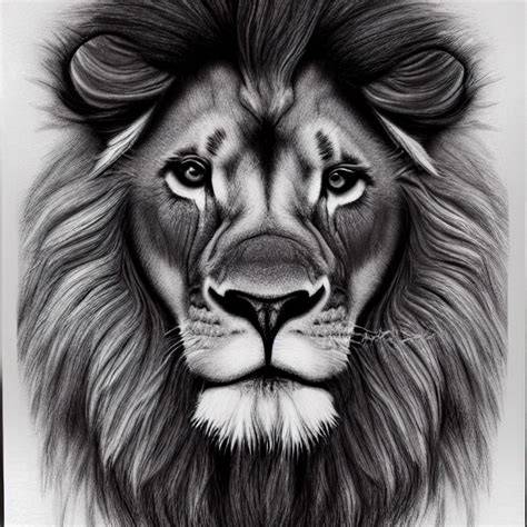 Drawing Of Lion