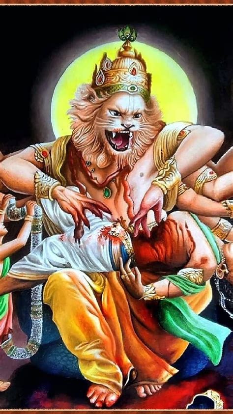 Drawing Of Narasimha