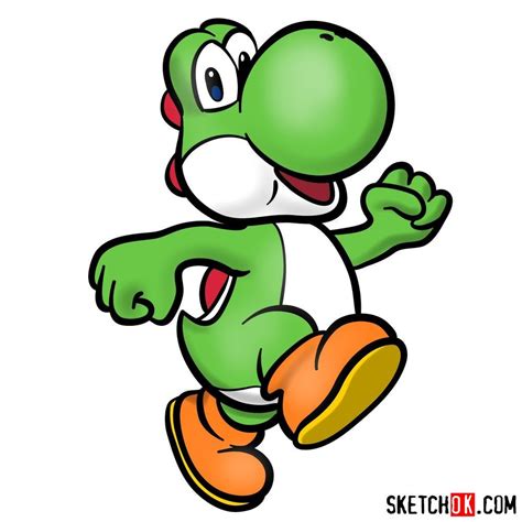 Drawing Of Yoshi