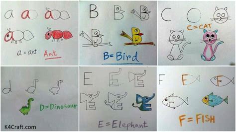 Drawing Through The Alphabet