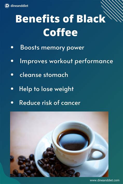 Drink Black Coffee Benefits