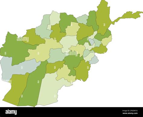 Editable Map Of Afghanistan