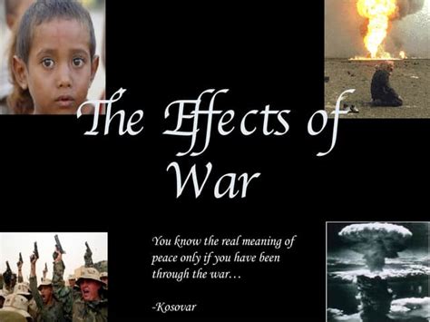 Effects Of War On Environment Pdf