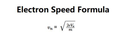 Electron Speed