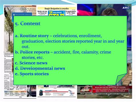 Elements Of News