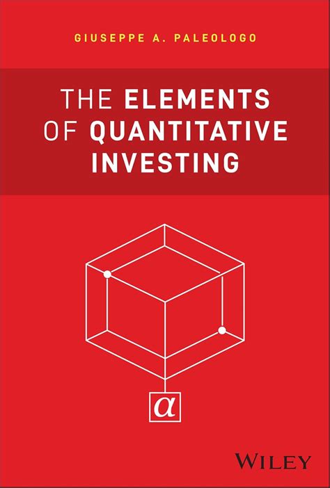Elements Of Quantitative Investing