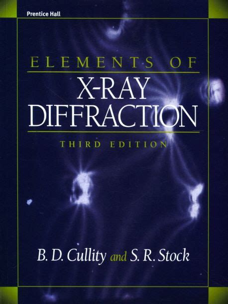 Elements Of Xray Diffraction By Cullity Pdf