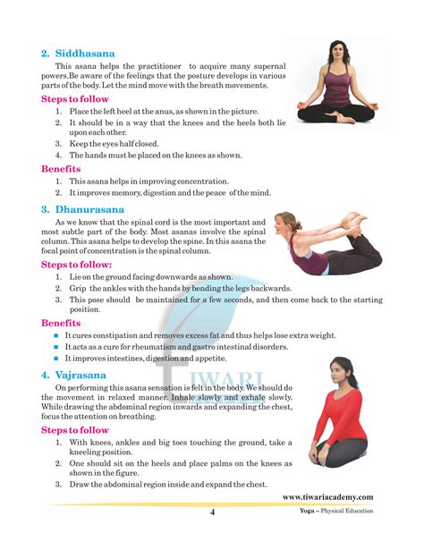 Elements Of Yoga Class 11 Physical Education