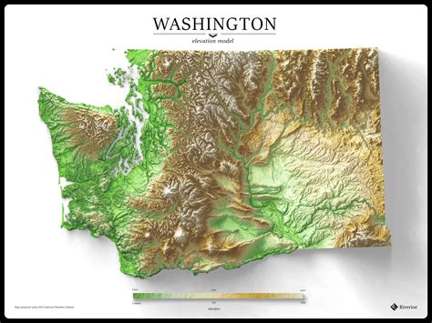 Elevation Of Washington Dc