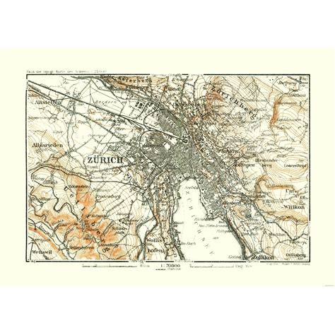Elevation Of Zurich