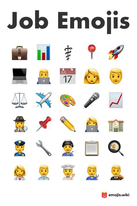 Emoji For Job